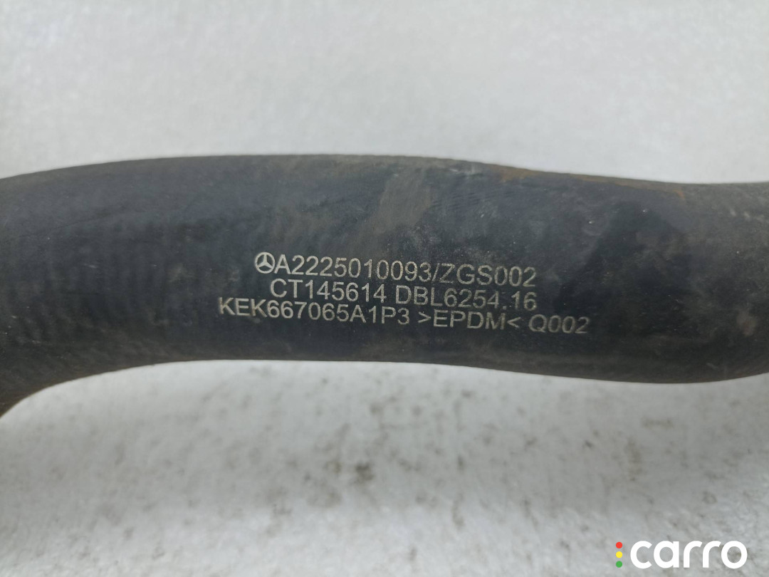 A2225010093 Патрубок (трубопровод, шланг) Mercedes-Benz S W222/C217/A217 2016г. - фото №2