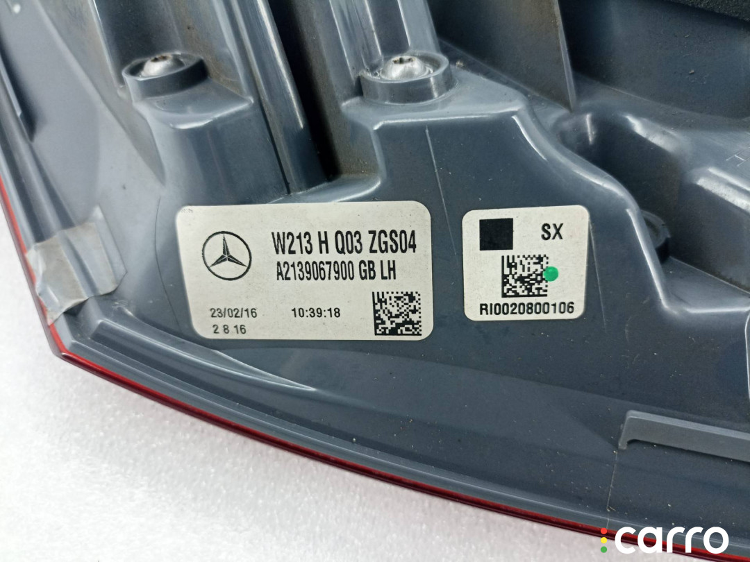 A2139067900 фонарь задний левый Mercedes-Benz E W213/S213/C238/A238 2017г. - фото №3