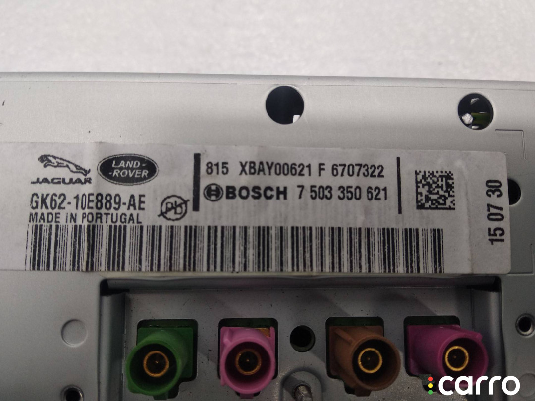 GK62-10E889-AE монитор мультимедиа Land Rover Range Rover 4 2015г. - фото №4