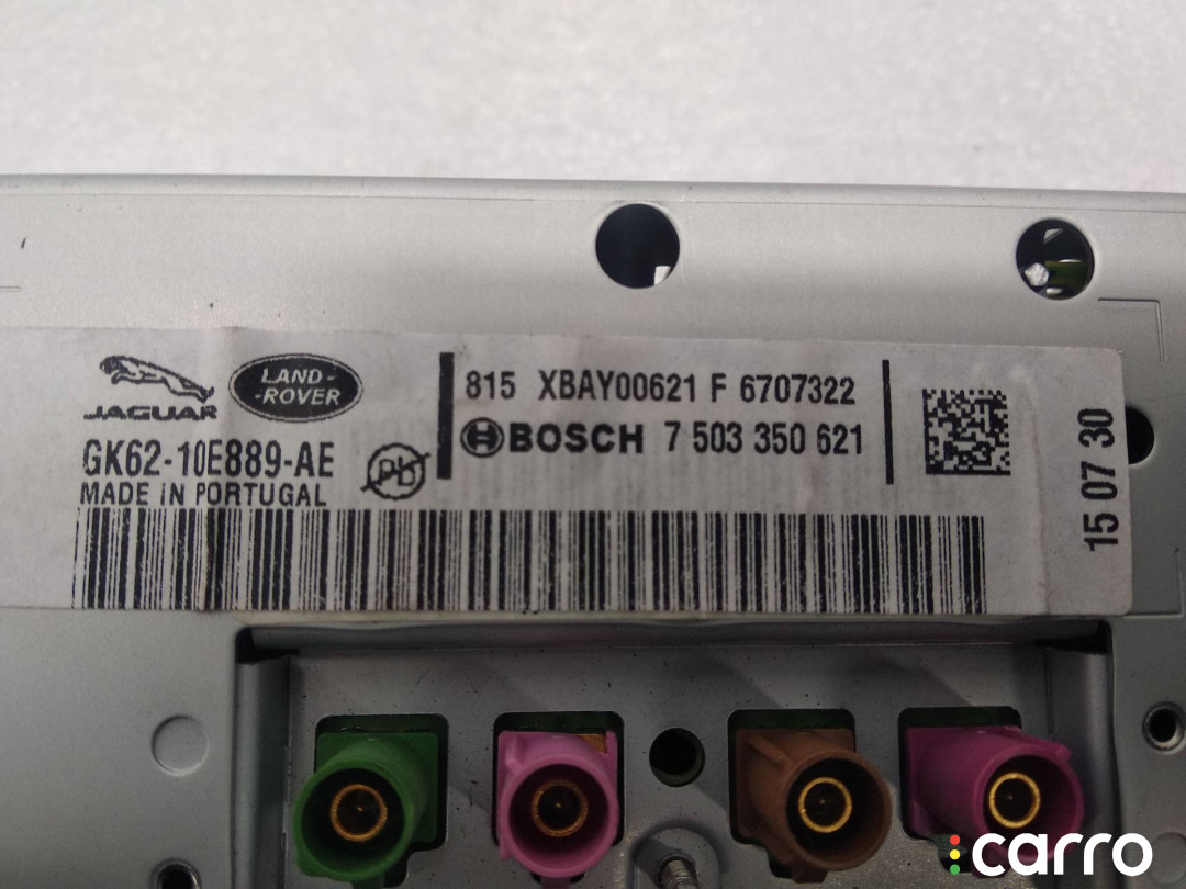 GK62-10E889-AE монитор мультимедиа Land Rover Range Rover 4 2015г. - фото №5