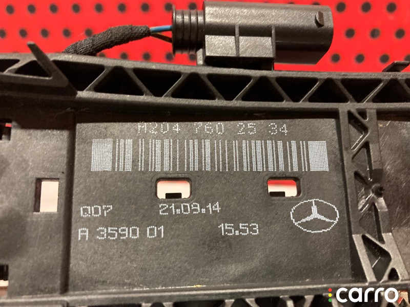 A2047602534 Скелет ручки наружной задней левой Mercedes-Benz ML W166 2014г. - фото №9