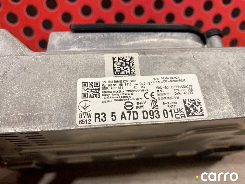 65125A7DD93 TV Тюнер BMW 4 G26 2022г. - фото №3