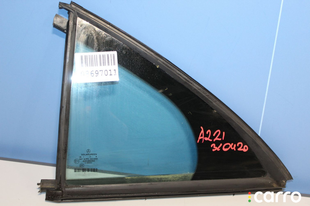 A2217300120 Стекло двери задней левой Mercedes S-klasse W221 2009г. - фото №1