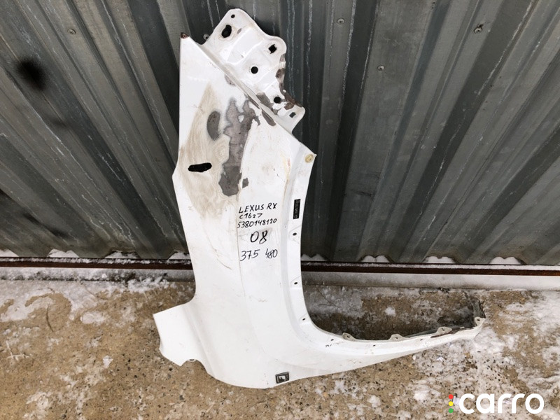 5380148120, 3842312, HTLX0605L, NBL2111112, OEM0166KPR, STLX480161, TCG00705BFR, TY10361AR Крыло Lexus RX 4 2015г. - фото №2