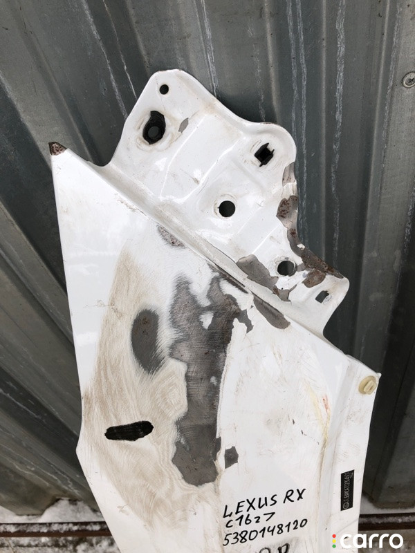 5380148120, 3842312, HTLX0605L, NBL2111112, OEM0166KPR, STLX480161, TCG00705BFR, TY10361AR Крыло Lexus RX 4 2015г. - фото №3