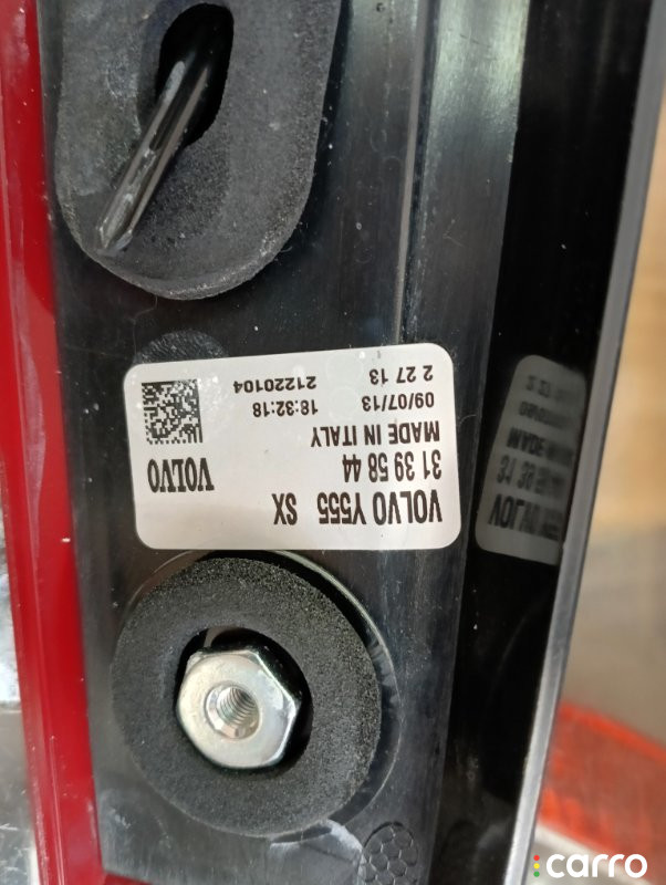 31395844, 714021220702, LLI382, 90C287U Фонарь Volvo v40 2013г. - фото №9