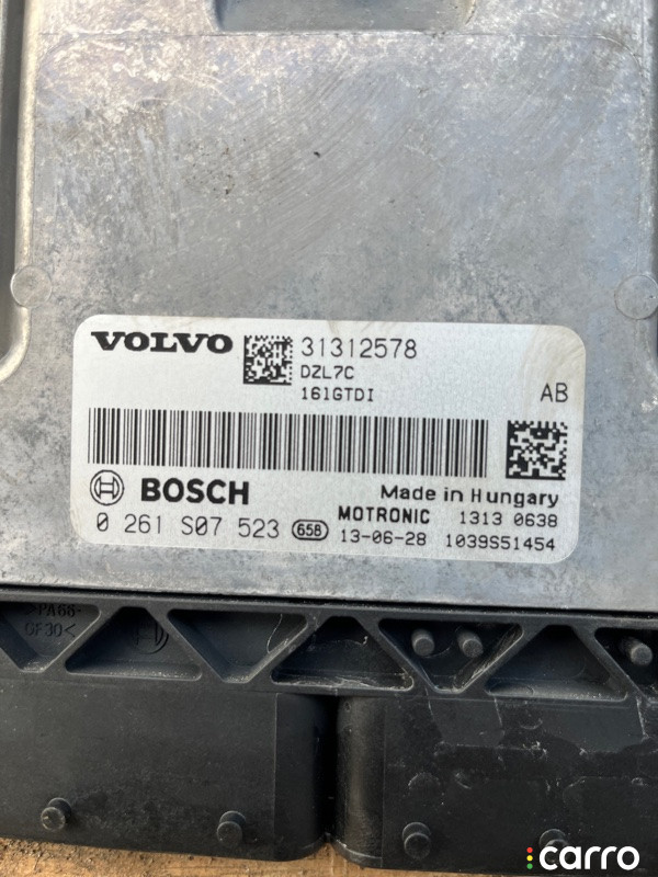 31312578 Эбу двигателя Volvo v40 2012г. - фото №6