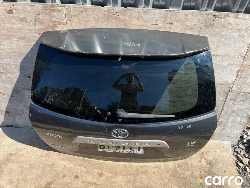 6700548410, 670054841, 6700548411 Дверь багажника Toyota Highlander 2 2007г. - фото №2
