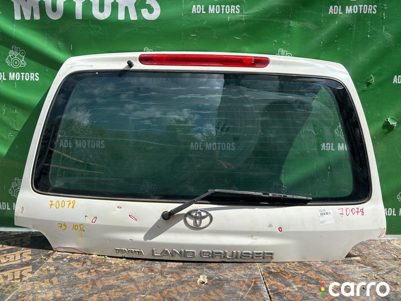 670056A680, 6700560830, 6075160090, 6075160110, 6075160130 Дверь багажника Toyota Land Cruiser 1998г. - фото №1