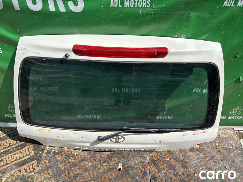 670056A680, 6700560830, 6075160090, 6075160110, 6075160130 Дверь багажника Toyota Land Cruiser 1998г. - фото №2