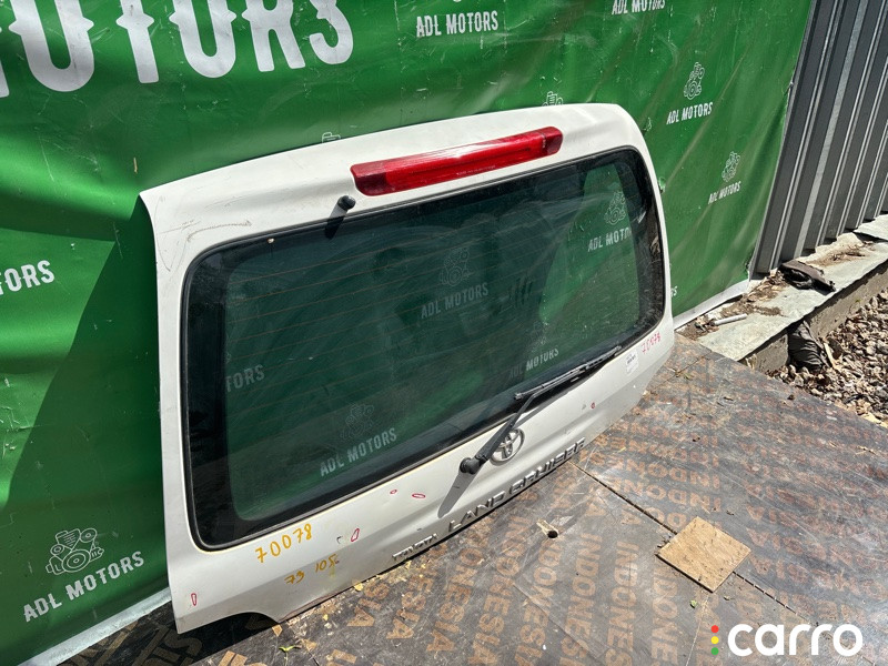 670056A680, 6700560830, 6075160090, 6075160110, 6075160130 Дверь багажника Toyota Land Cruiser 1998г. - фото №4