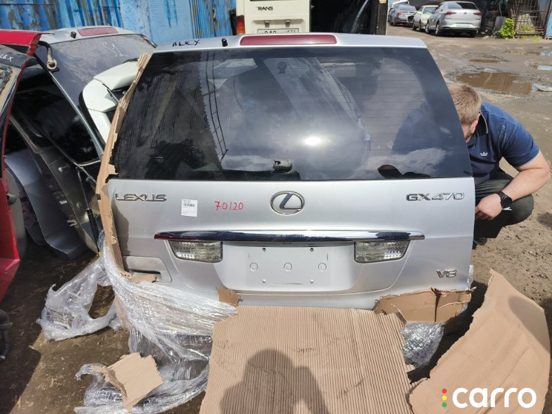 6700560B01 Дверь багажника Lexus GX 2002г. - фото №10
