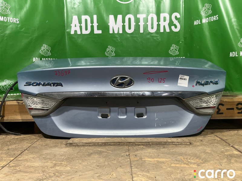 692003S000, OEM0075BAG Крышка багажника Hyundai Sonata 6 2009г. - фото №1