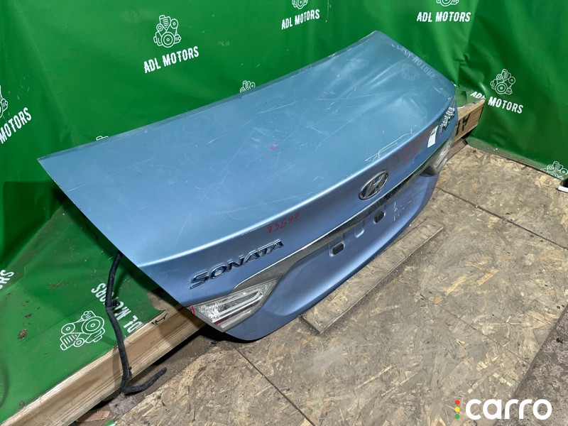 692003S000, OEM0075BAG Крышка багажника Hyundai Sonata 6 2009г. - фото №2