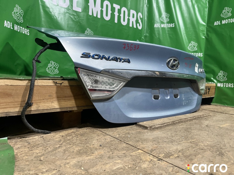 692003S000, OEM0075BAG Крышка багажника Hyundai Sonata 6 2009г. - фото №3