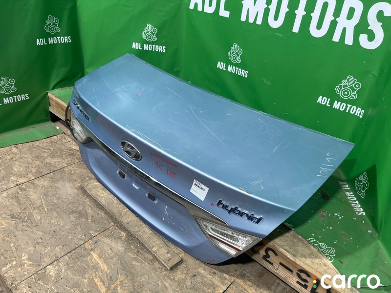 692003S000, OEM0075BAG Крышка багажника Hyundai Sonata 6 2009г. - фото №4