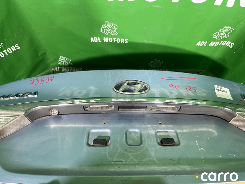 692003S000, OEM0075BAG Крышка багажника Hyundai Sonata 6 2009г. - фото №6