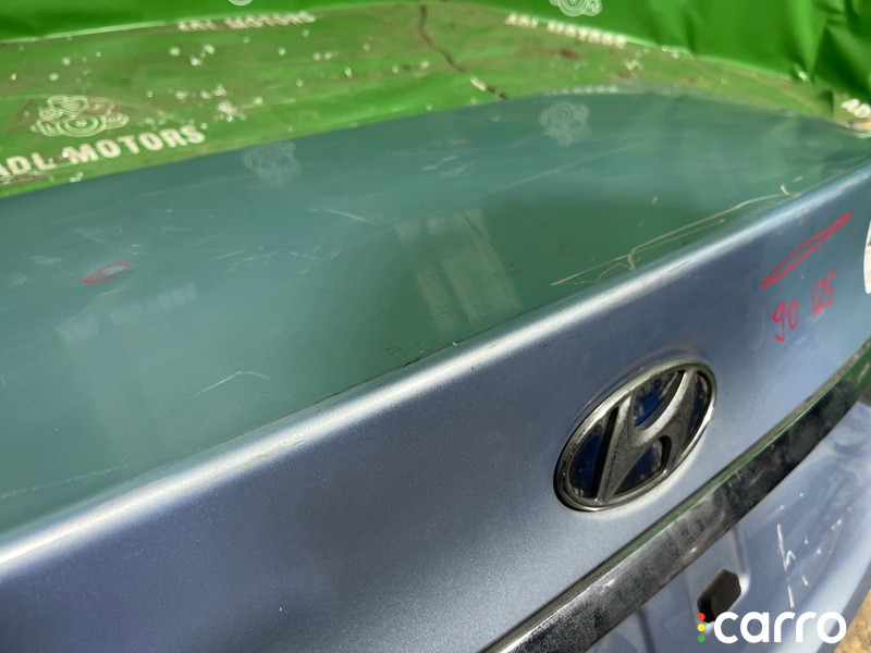 692003S000, OEM0075BAG Крышка багажника Hyundai Sonata 6 2009г. - фото №7