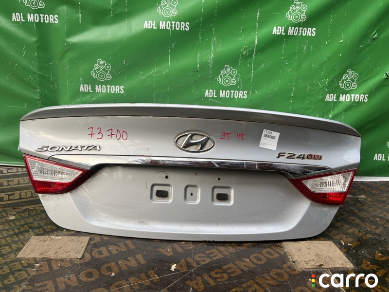 692003S000, OEM0075BAG Крышка багажника Hyundai Sonata 6 2009г. - фото №1