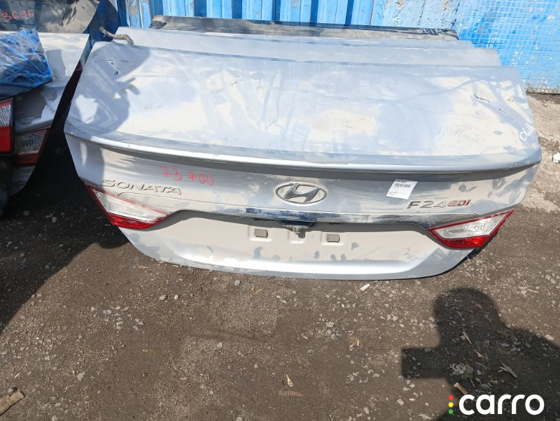692003S000, OEM0075BAG Крышка багажника Hyundai Sonata 6 2009г. - фото №2