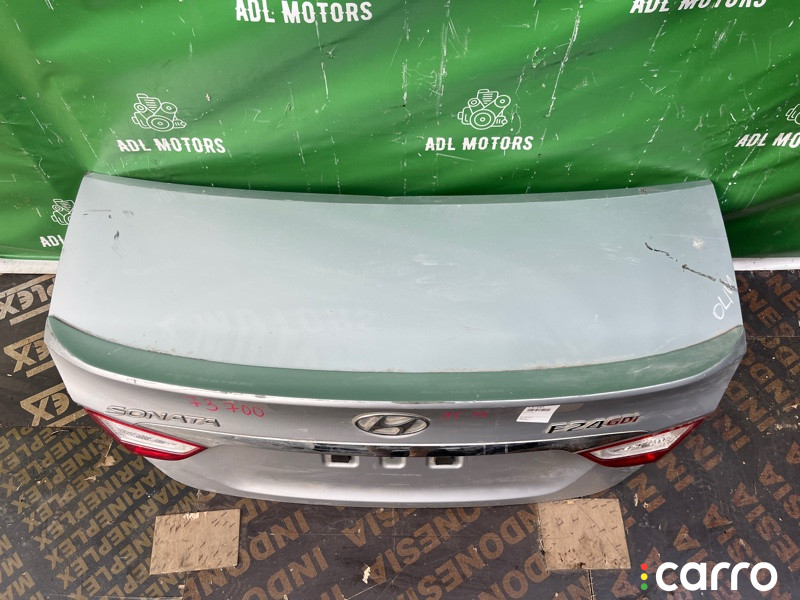 692003S000, OEM0075BAG Крышка багажника Hyundai Sonata 6 2009г. - фото №3