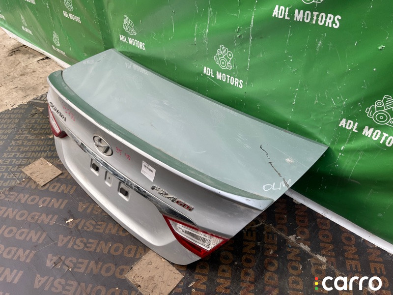 692003S000, OEM0075BAG Крышка багажника Hyundai Sonata 6 2009г. - фото №6
