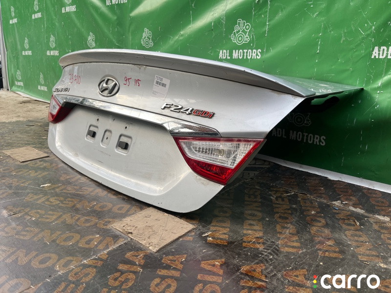 692003S000, OEM0075BAG Крышка багажника Hyundai Sonata 6 2009г. - фото №7