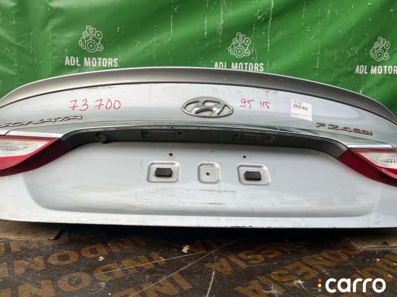 692003S000, OEM0075BAG Крышка багажника Hyundai Sonata 6 2009г. - фото №8