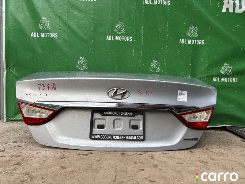 692003S000, OEM0075BAG Крышка багажника Hyundai Sonata 6 2009г. - фото №1