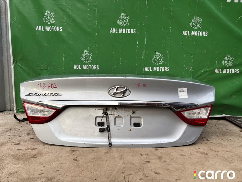 692003S000, OEM0075BAG Крышка багажника Hyundai Sonata 6 2009г. - фото №1