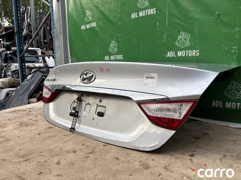 692003S000, OEM0075BAG Крышка багажника Hyundai Sonata 6 2009г. - фото №4