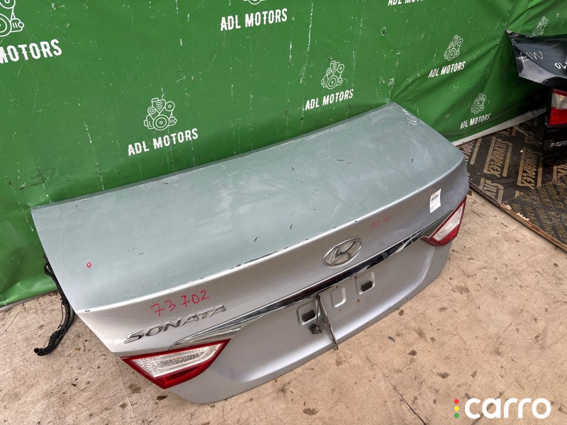 692003S000, OEM0075BAG Крышка багажника Hyundai Sonata 6 2009г. - фото №5