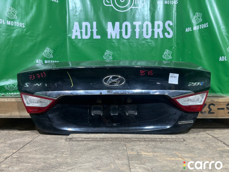 692003S000, OEM0075BAG Крышка багажника Hyundai Sonata 6 2009г. - фото №1
