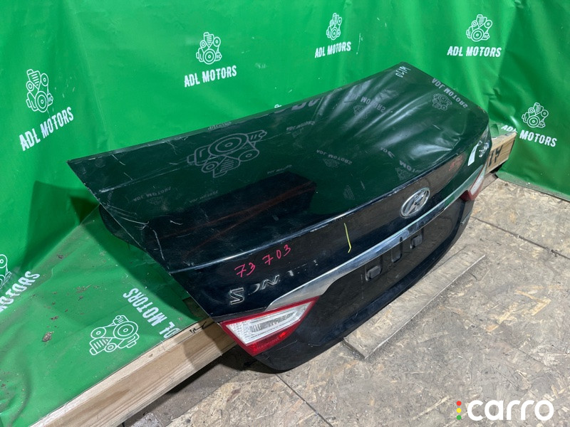 692003S000, OEM0075BAG Крышка багажника Hyundai Sonata 6 2009г. - фото №2