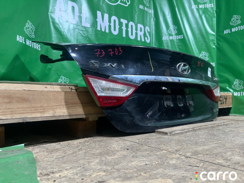 692003S000, OEM0075BAG Крышка багажника Hyundai Sonata 6 2009г. - фото №3