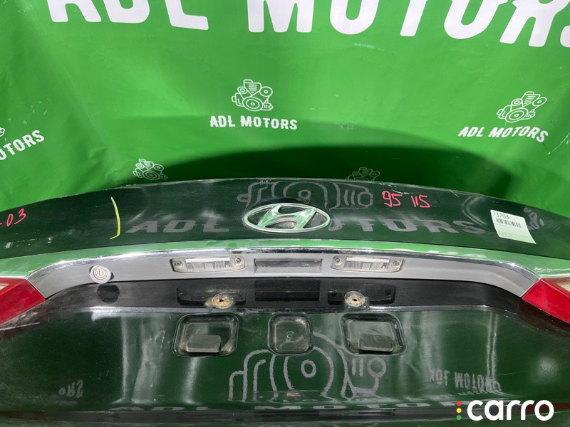 692003S000, OEM0075BAG Крышка багажника Hyundai Sonata 6 2009г. - фото №7