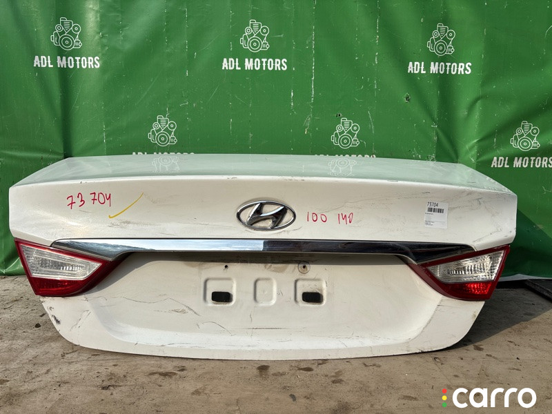 692003S000, OEM0075BAG Крышка багажника Hyundai Sonata 6 2009г. - фото №1