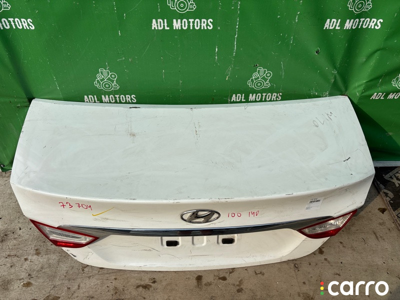 692003S000, OEM0075BAG Крышка багажника Hyundai Sonata 6 2009г. - фото №2