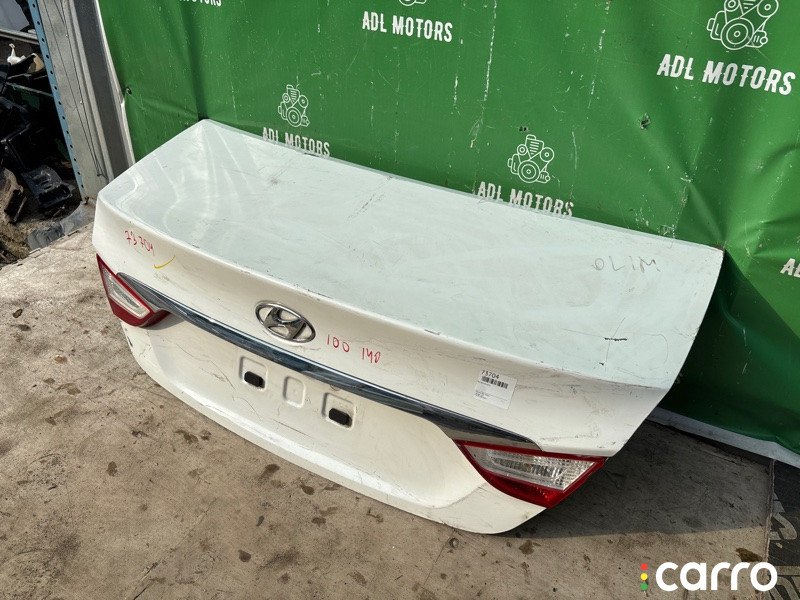 692003S000, OEM0075BAG Крышка багажника Hyundai Sonata 6 2009г. - фото №3