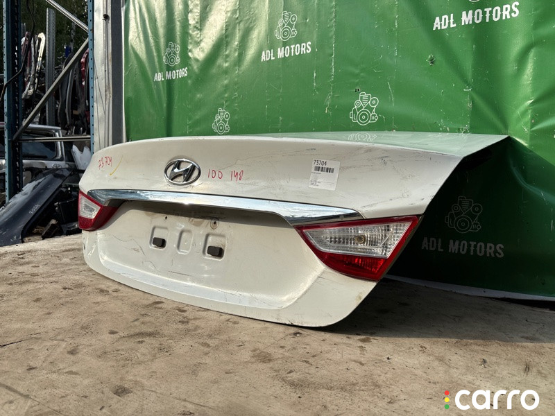 692003S000, OEM0075BAG Крышка багажника Hyundai Sonata 6 2009г. - фото №4