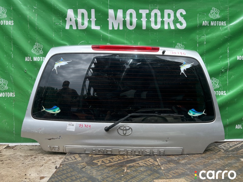 670056A680, 6700560830, 6075160090, 6075160110, 6075160130 Дверь багажника Toyota Land Cruiser 1998г. - фото №1