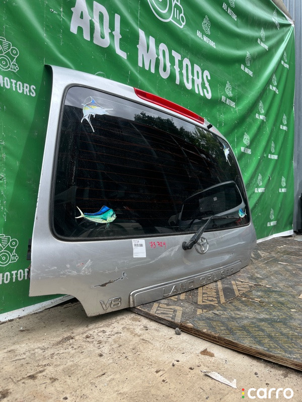 670056A680, 6700560830, 6075160090, 6075160110, 6075160130 Дверь багажника Toyota Land Cruiser 1998г. - фото №3