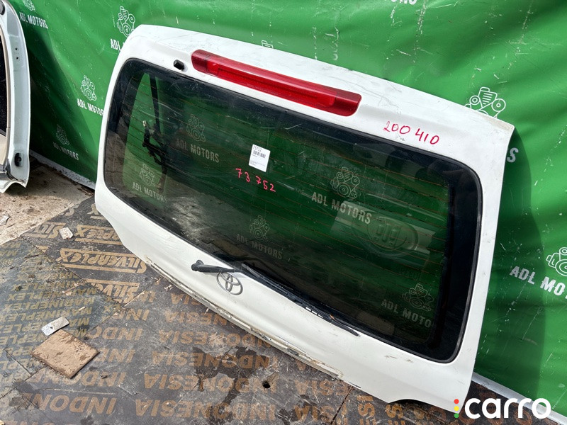 670056A680, 6700560830, 6075160090, 6075160110, 6075160130 Дверь багажника Toyota Land Cruiser 1998г. - фото №3