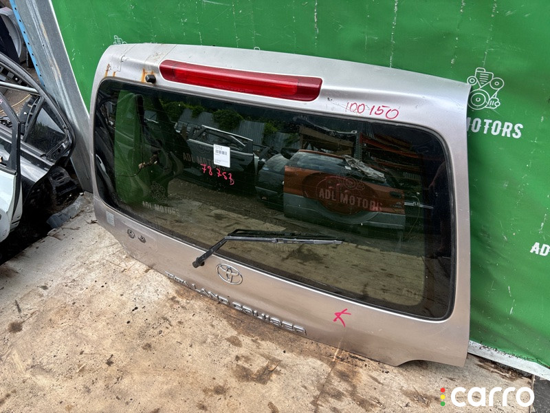 670056A680, 6700560830, 6075160090, 6075160110, 6075160130 Дверь багажника Toyota Land Cruiser 1998г. - фото №3
