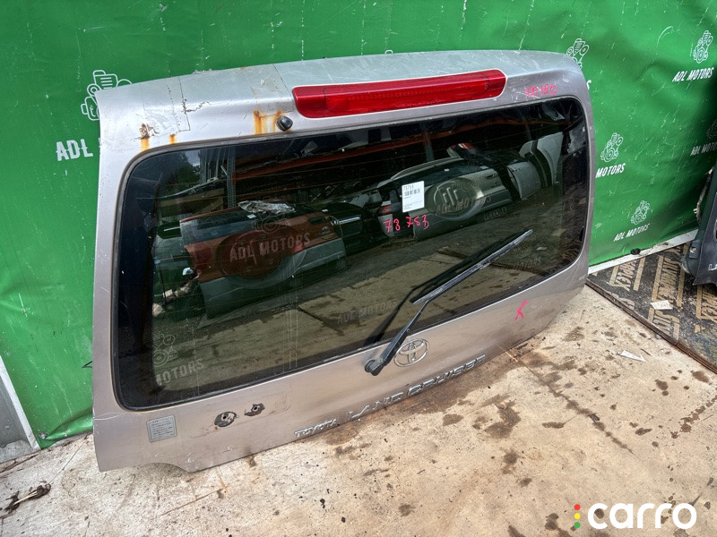 670056A680, 6700560830, 6075160090, 6075160110, 6075160130 Дверь багажника Toyota Land Cruiser 1998г. - фото №5