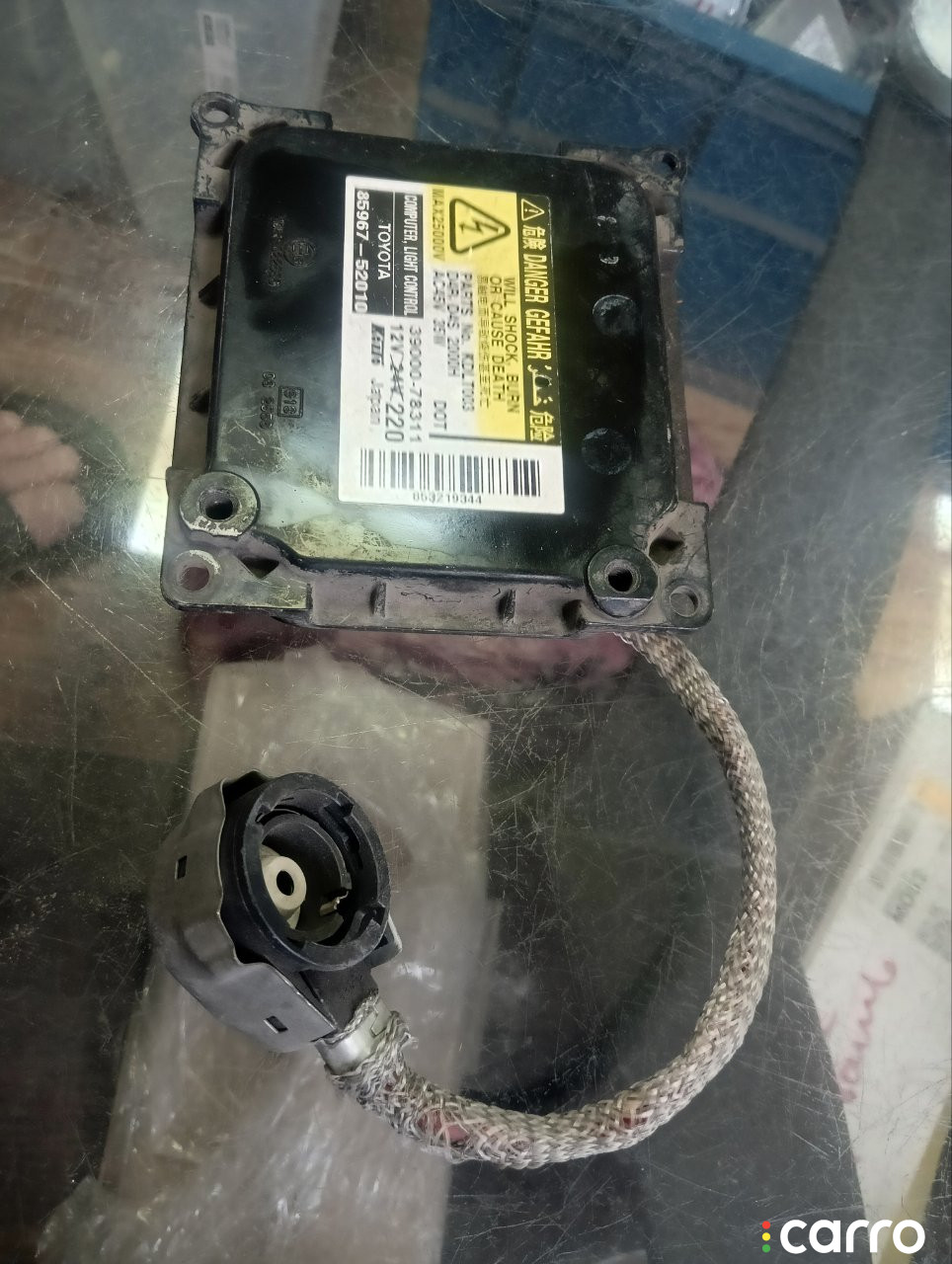 85967-52020, 0311000293 Блок розжига ксенона Toyota Camry 2006г. - фото №4