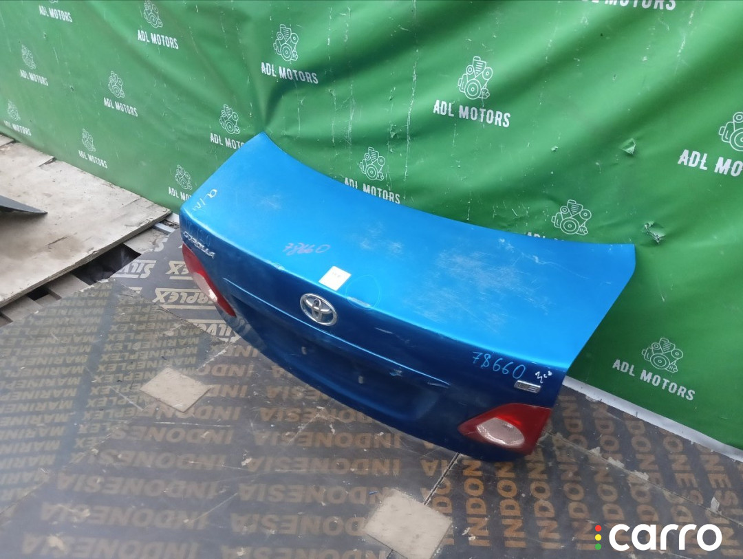 6440112B50, 6440112B30, 6440112C20, 8118700, L021020300, OEM0055BAG, STTY290750, TA03031, TCG00715B, TY12313BAX, TYCRL06600 Крышка багажника Toyota Corolla 2006г. - фото №3