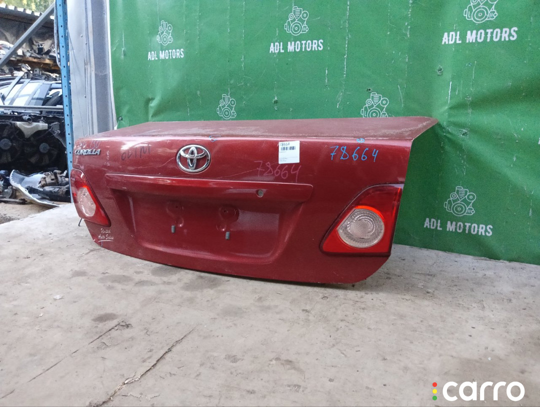 6440112B50, 6440112B30, 6440112C20, 8118700, L021020300, OEM0055BAG, STTY290750, TA03031, TCG00715B, TY12313BAX, TYCRL06600 Крышка багажника Toyota Corolla 2006г. - фото №4