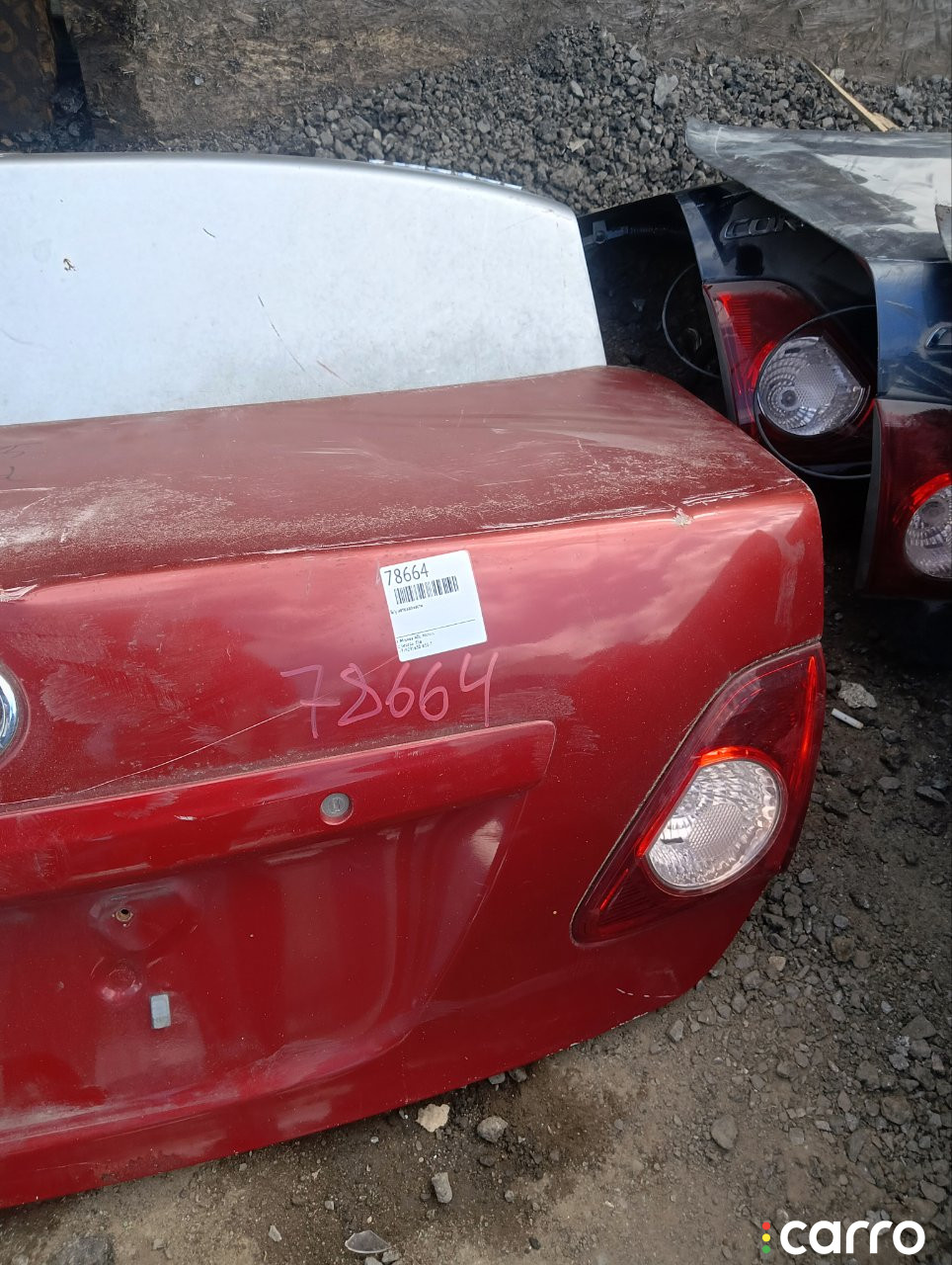 6440112B50, 6440112B30, 6440112C20, 8118700, L021020300, OEM0055BAG, STTY290750, TA03031, TCG00715B, TY12313BAX, TYCRL06600 Крышка багажника Toyota Corolla 2006г. - фото №10