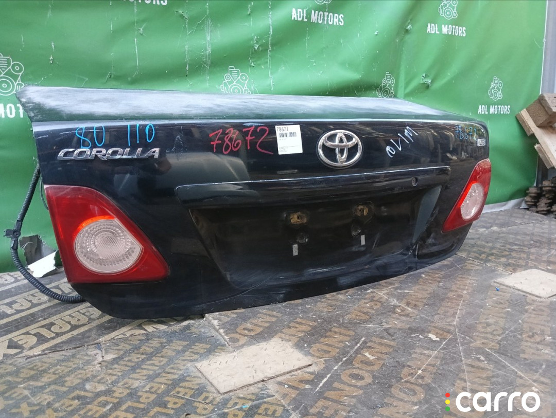 6440112B50, 6440112B30, 6440112C20, 8118700, L021020300, OEM0055BAG, STTY290750, TA03031, TCG00715B, TY12313BAX, TYCRL06600 Крышка багажника Toyota Corolla 2006г. - фото №6